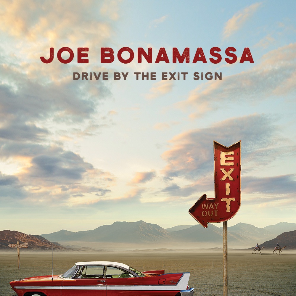 Drive by the exit sign Joe Bonamassa