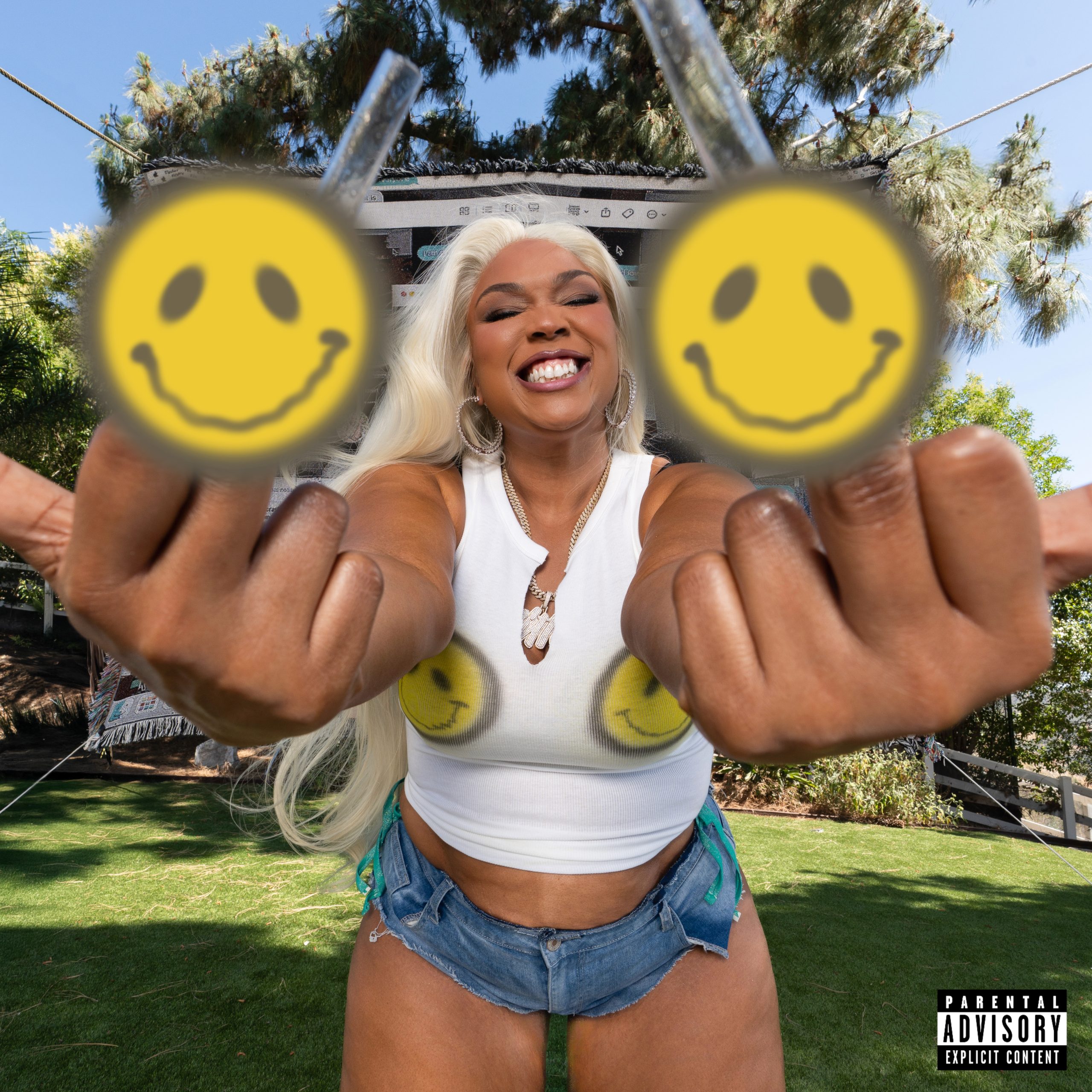 Lizzo - MY FACE HURTS FROM SMILING_Final Art