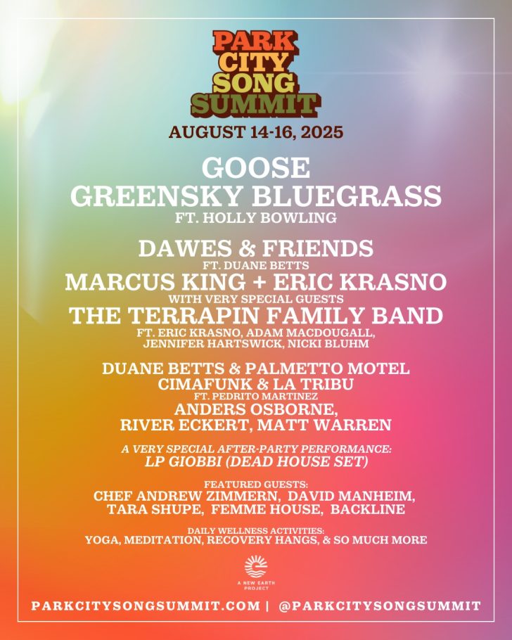 Park City Song Summit Returns To The Heart Of Park City With New Location This August 14-16th